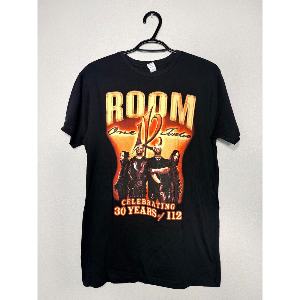 112 Band Tee Celebrating 30 Years Room One Twelve R&B Tour Graphic Shirt Mens M